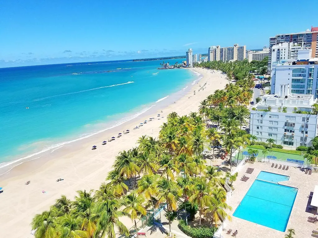Апартаменты Marbella Del Caribe 1608 Сан-Хуан